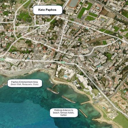 2 Bedroom Townhouse, Close To Paphos Harbour, Use Of Onsite Facilities Luaran gambar